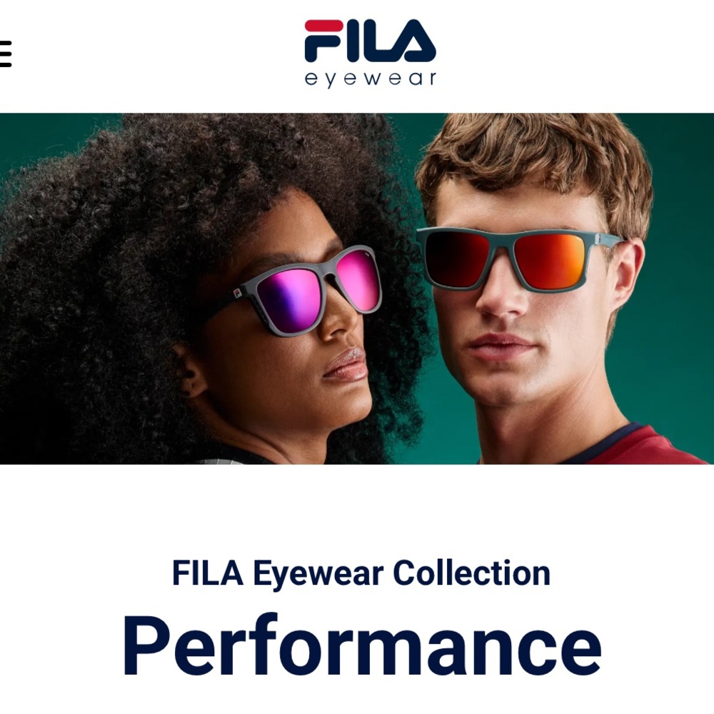 FILA Bold Red Performance Sunglasses